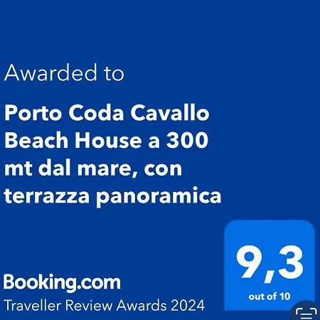 Porto Coda Cavallo House A 300 Mt Dal Mare, Con Terrazza Panoramica Appartement *