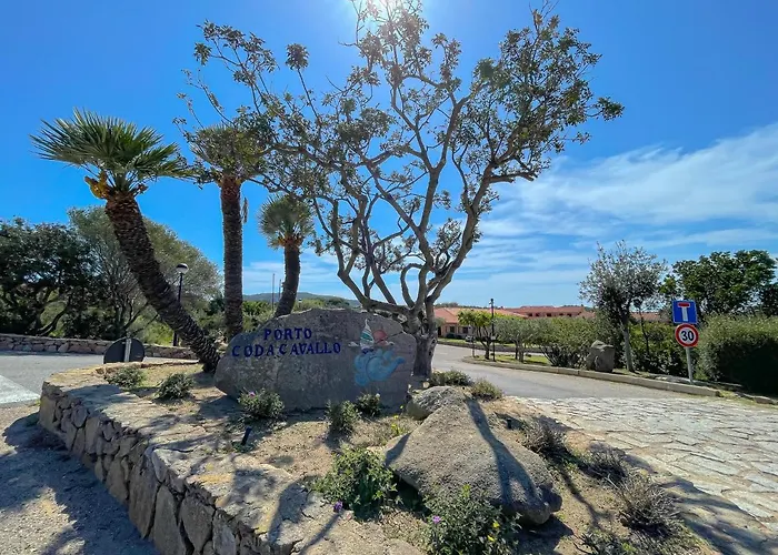 Apartman Porto Coda Cavallo House A 300 Mt Dal Mare, Con Terrazza Panoramica