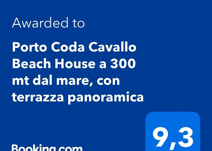 Porto Coda Cavallo House A 300 Mt Dal Mare, Con Terrazza Panoramica Apartman *